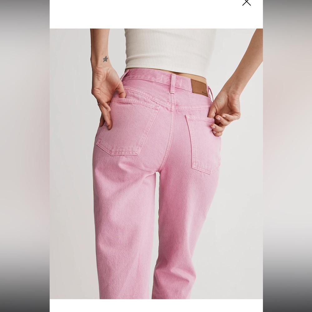 Madewell baggy straight jeans NWT